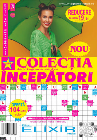 Colectia de integrame pentru Incepatori nr. 3