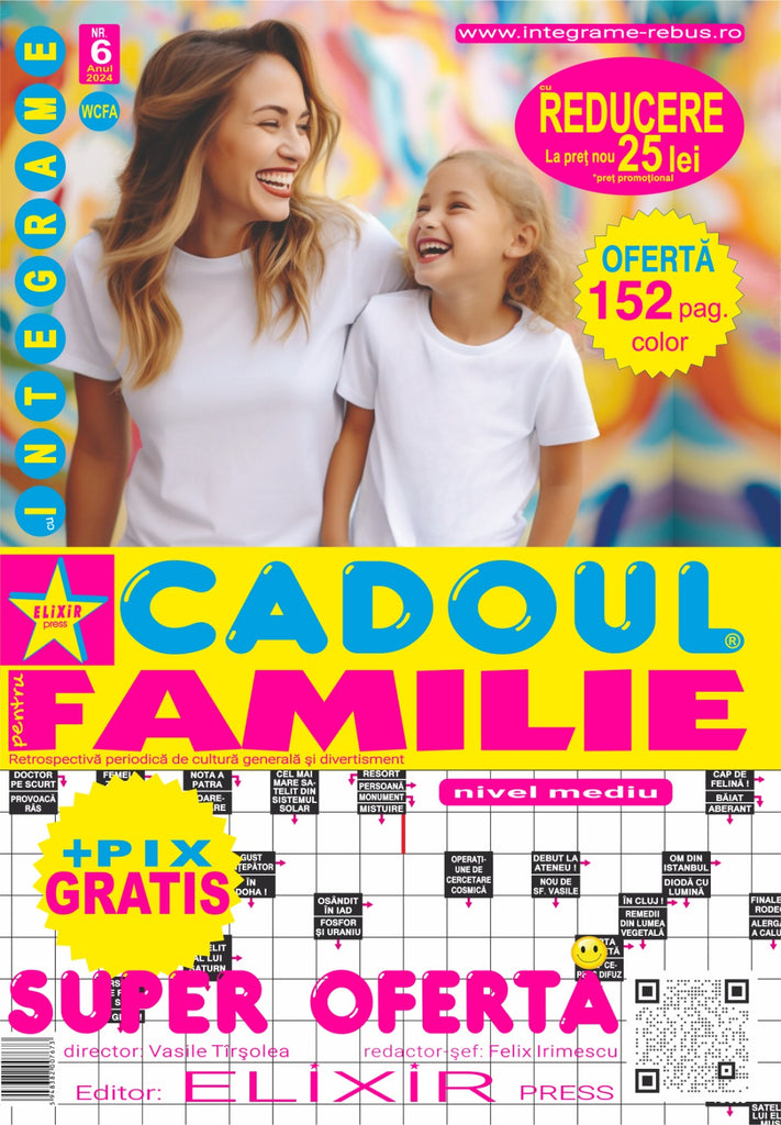 Cadoul cu integrame pentru Familie nr. 6