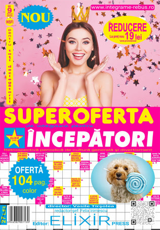 Superoferta de integrame pentru Incepatori nr. 9