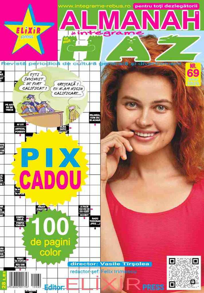 Almanah de integrame cu mult haz nr. 69