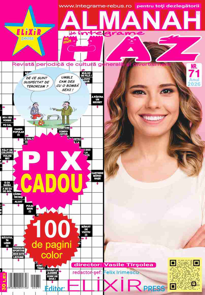 Almanah de integrame cu haz nr. 71