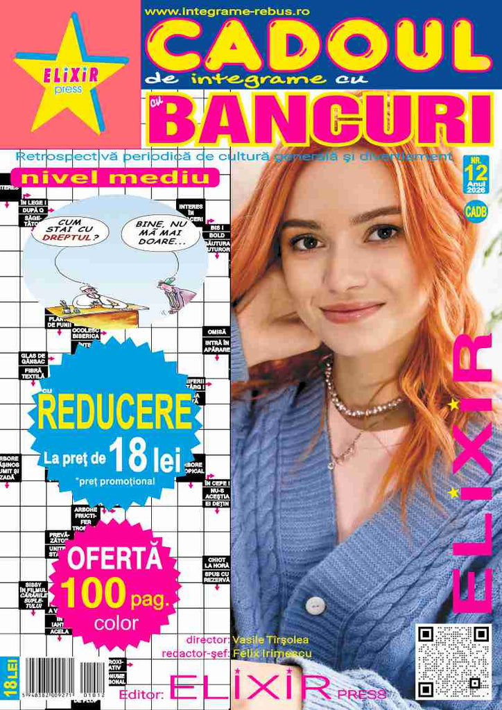 Cadoul de integrame cu bancuri nr. 12