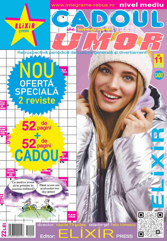 Cadoul de integrame cu umor nr. 11