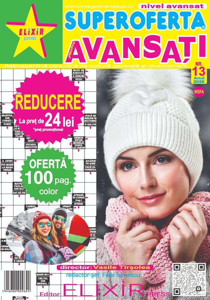 Superoferta de integrame pentru avansati nr. 13
