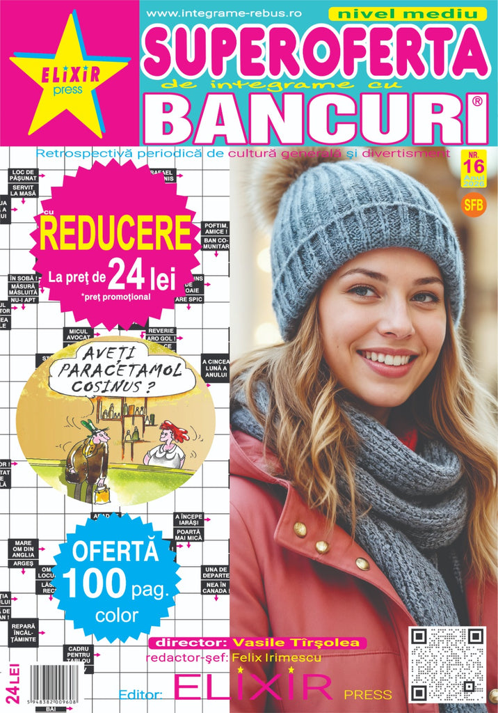 Superoferta de integrame cu bancuri nr. 16